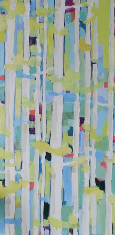 Original Abstract Tree Paintings by tamara gonda