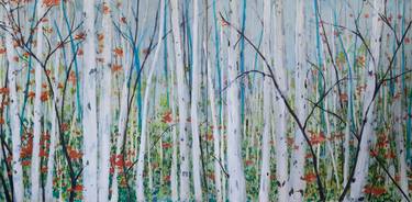 Print of Abstract Tree Paintings by tamara gonda