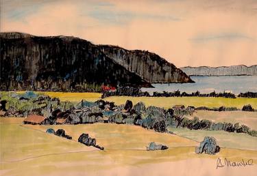 Original Landscape Painting by Alain Nantel