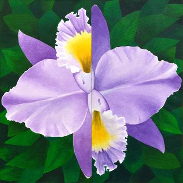 Print of Realism Floral Paintings by Cesar Leon