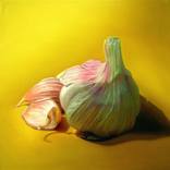 Garlic with cloves by Trinidad Ball
