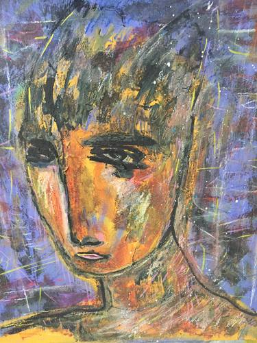 Print of Abstract Portrait Paintings by Lionel Denise