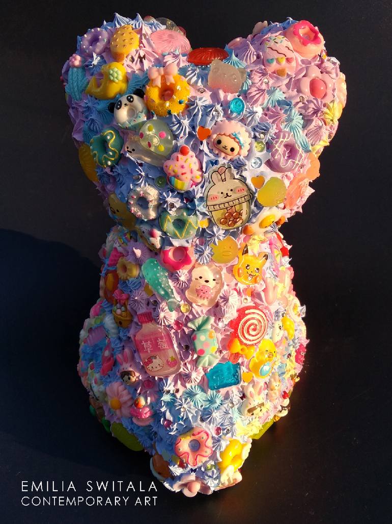 Original Abstract Animal Sculpture by Emilia Switala