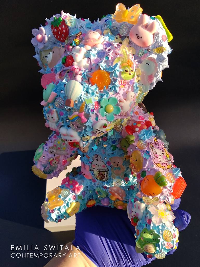 Original Abstract Animal Sculpture by Emilia Switala