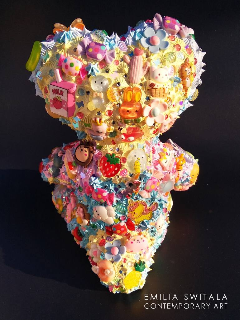 Original Abstract Animal Sculpture by Emilia Switala