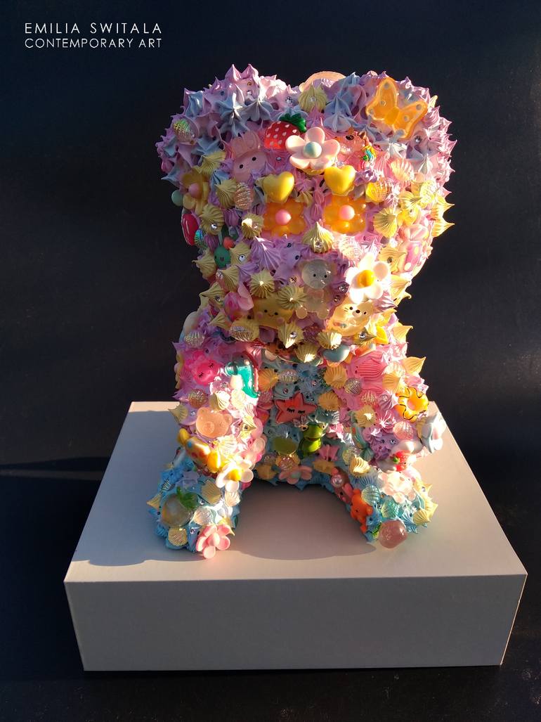 Original Abstract Animal Sculpture by Emilia Switala
