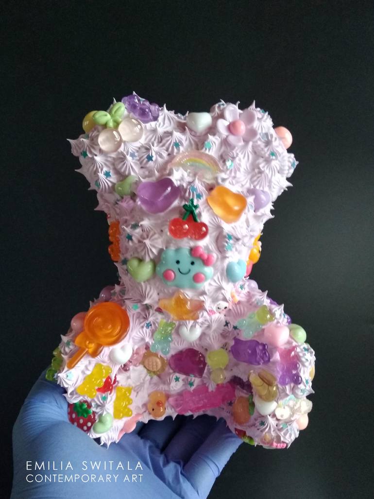Original Pop Art Abstract Sculpture by Emilia Switala