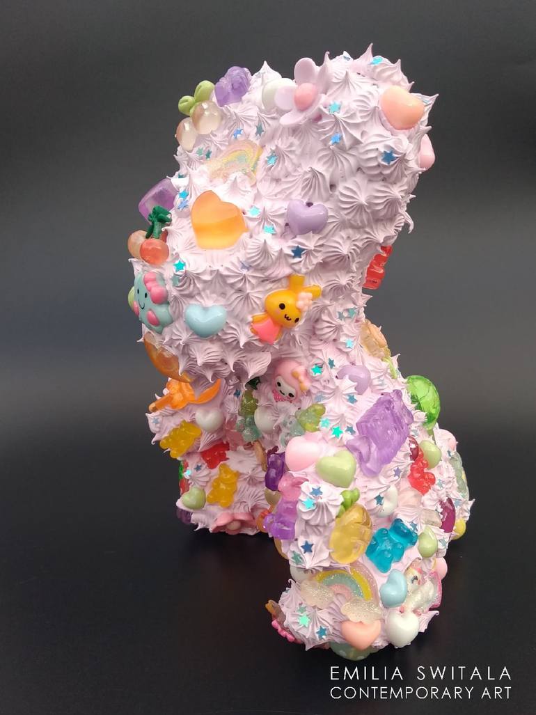 Original Pop Art Abstract Sculpture by Emilia Switala