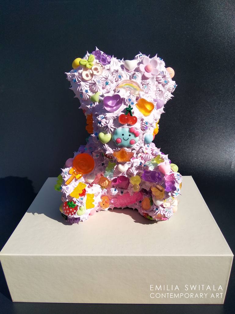 Original Pop Art Abstract Sculpture by Emilia Switala