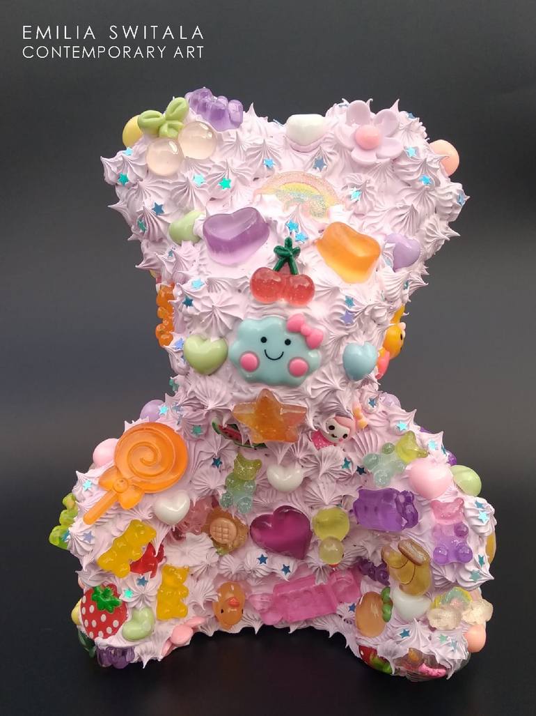 Original Pop Art Abstract Sculpture by Emilia Switala