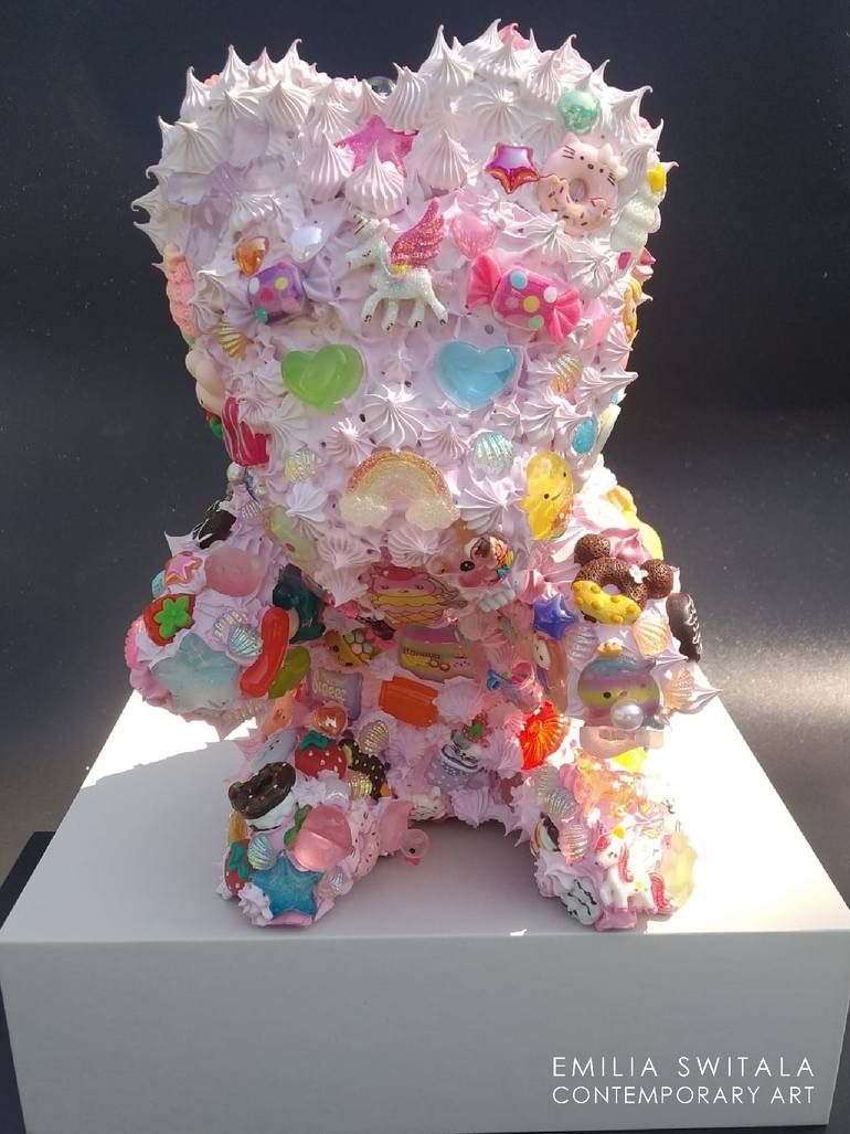 Original Pop Art Abstract Sculpture by Emilia Switala