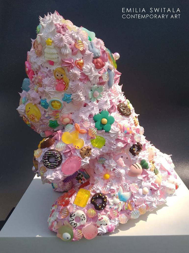 Original Pop Art Abstract Sculpture by Emilia Switala