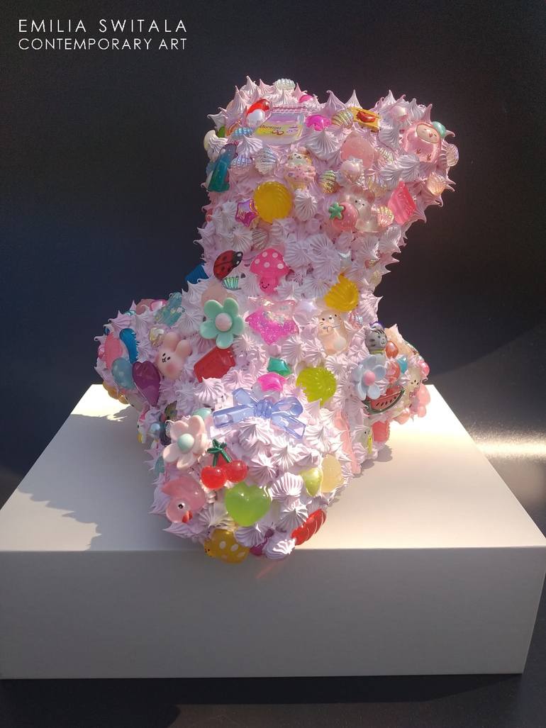 Original Pop Art Abstract Sculpture by Emilia Switala