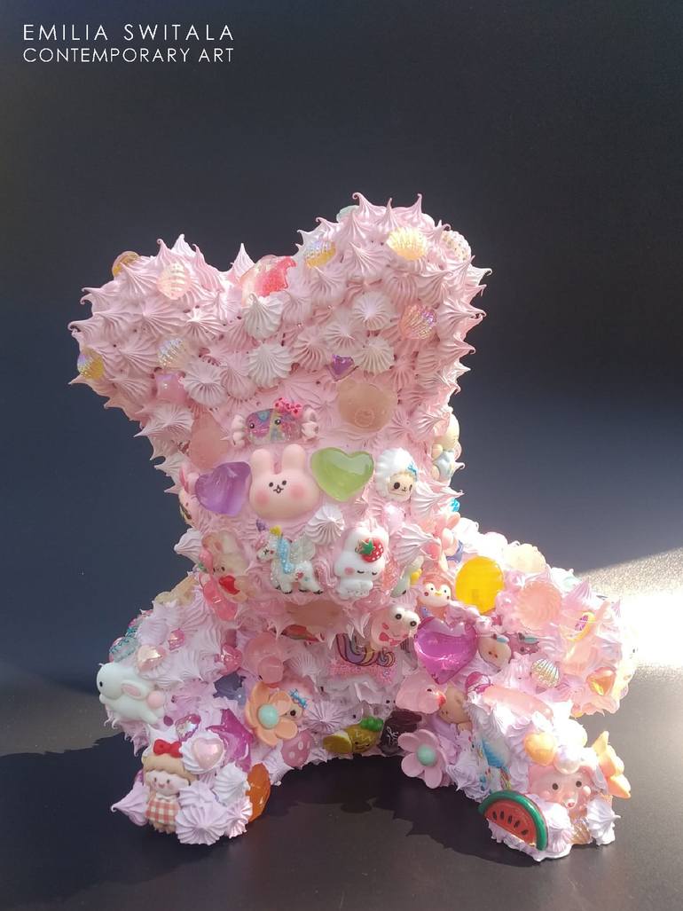 Original Pop Art Abstract Sculpture by Emilia Switala