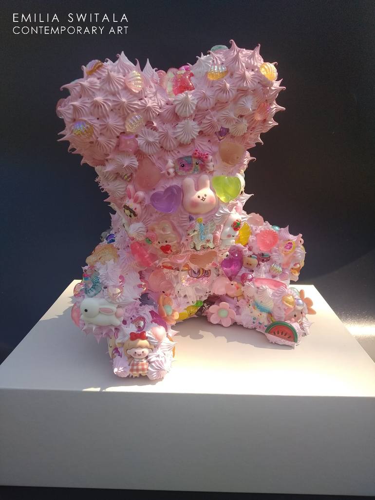 Original Pop Art Abstract Sculpture by Emilia Switala