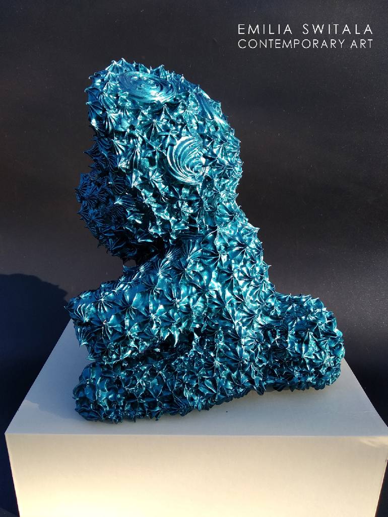 Original Abstract Animal Sculpture by Emilia Switala