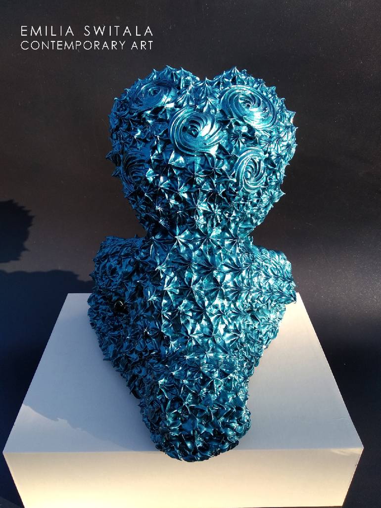 Original Abstract Animal Sculpture by Emilia Switala