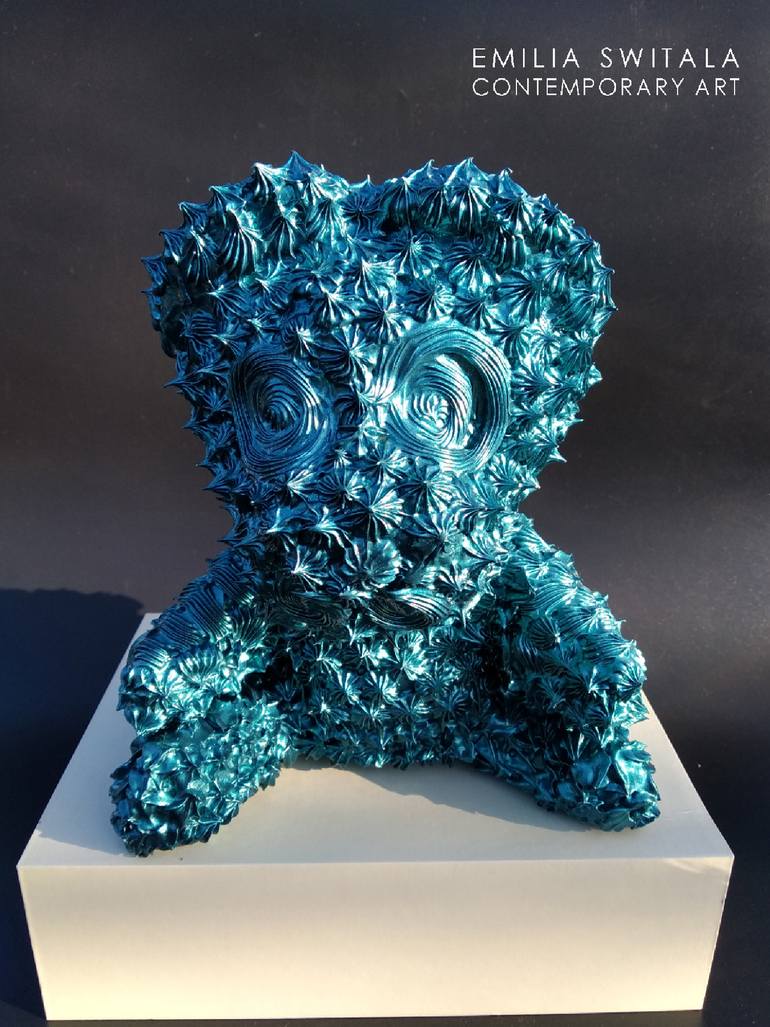 Original Abstract Animal Sculpture by Emilia Switala