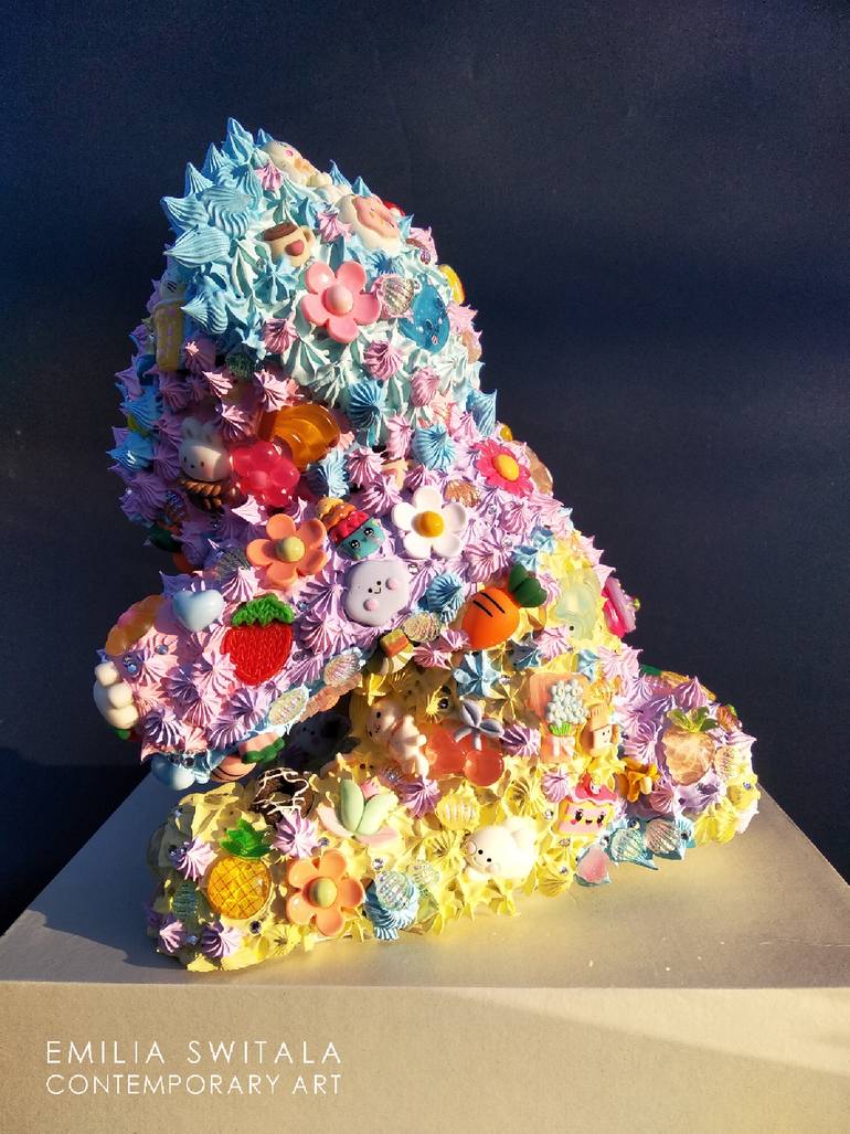 Original Abstract Sculpture by Emilia Switala
