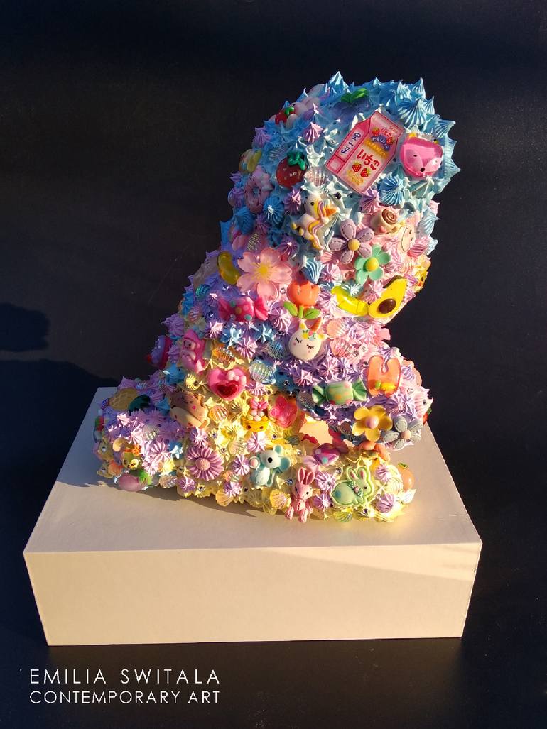 Original Abstract Sculpture by Emilia Switala