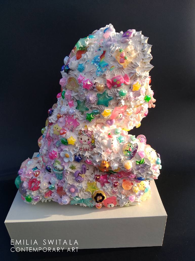 Original Abstract Sculpture by Emilia Switala