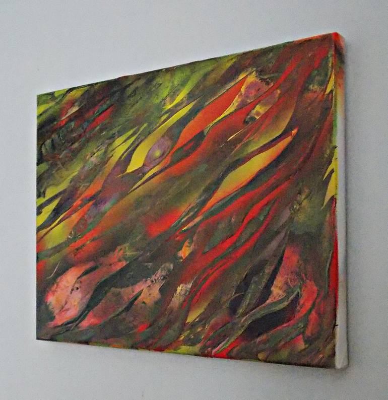 Original Abstract Expressionism Abstract Painting by George Hunter