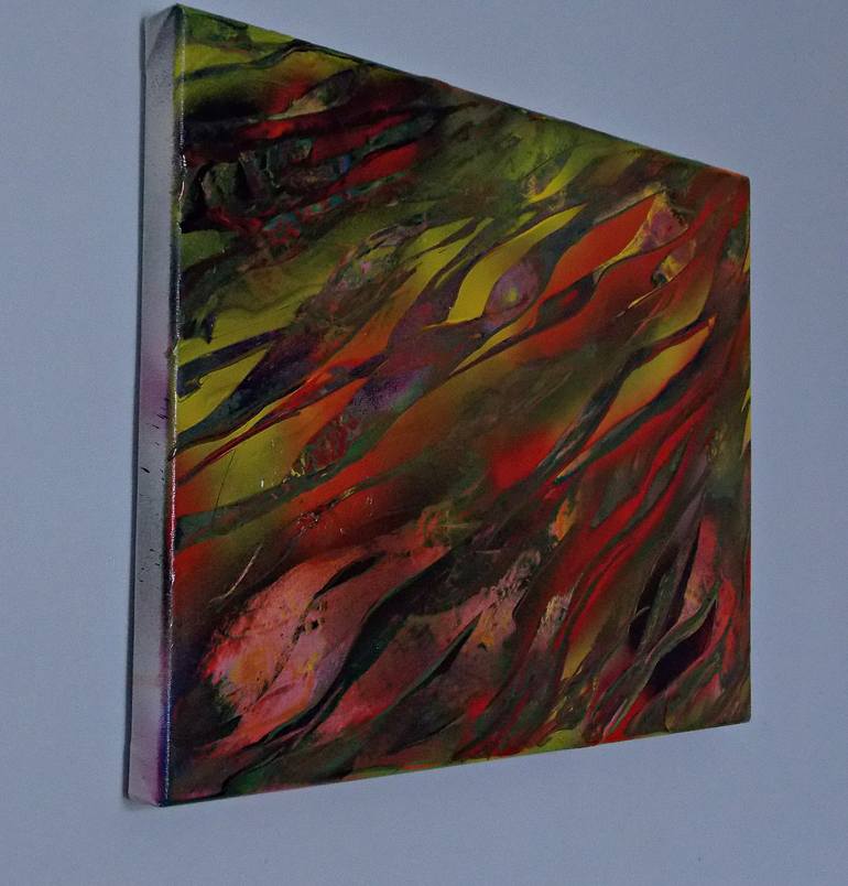 Original Abstract Expressionism Abstract Painting by George Hunter