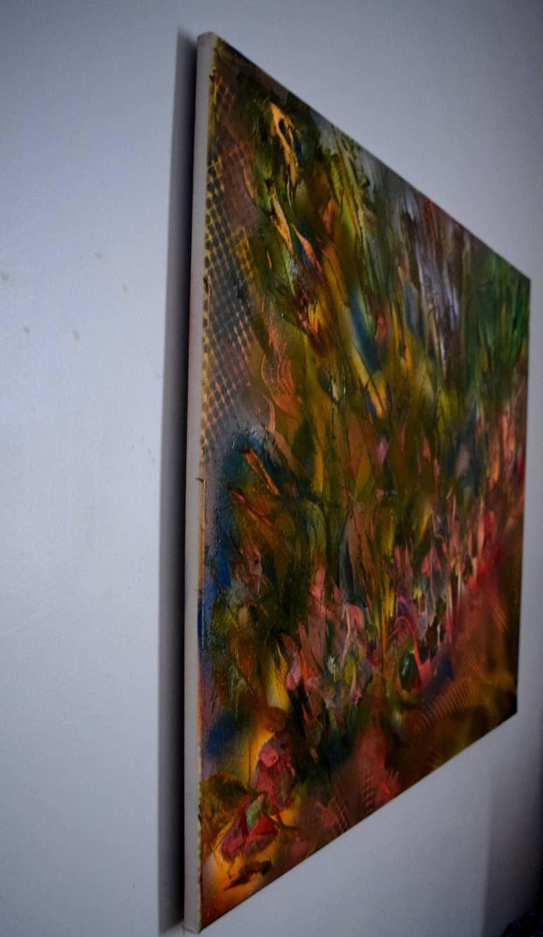 Original Abstract Painting by George Hunter