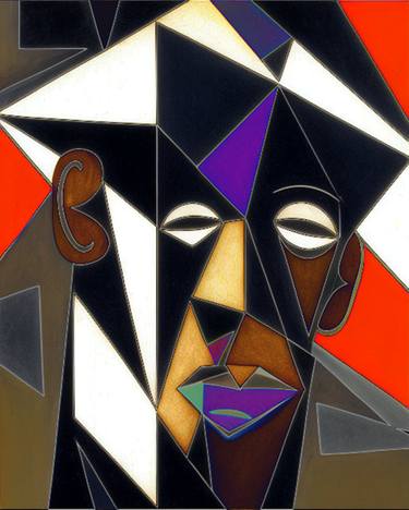 Print of Cubism Portrait Photography by George Hunter