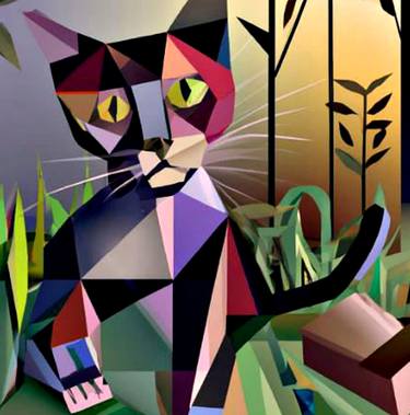 Print of Cubism Animal Photography by George Hunter