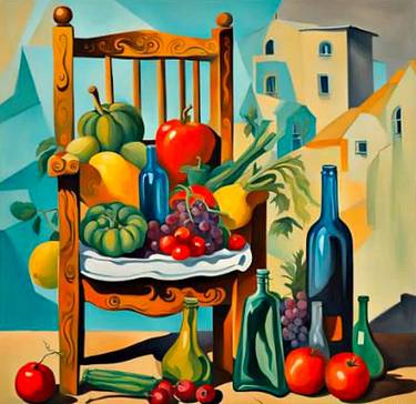 Print of Surrealism Still Life Paintings by George Hunter