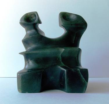 Original Abstract Nude Sculpture by George Hunter