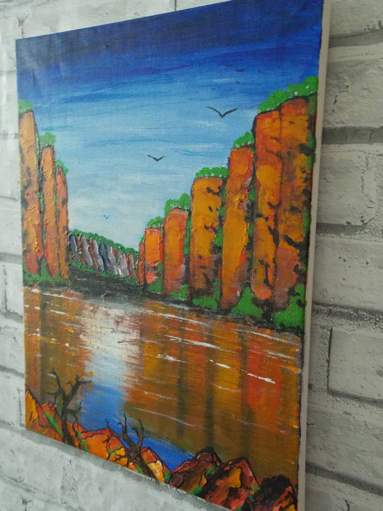 Original Expressionism Landscape Painting by George Hunter