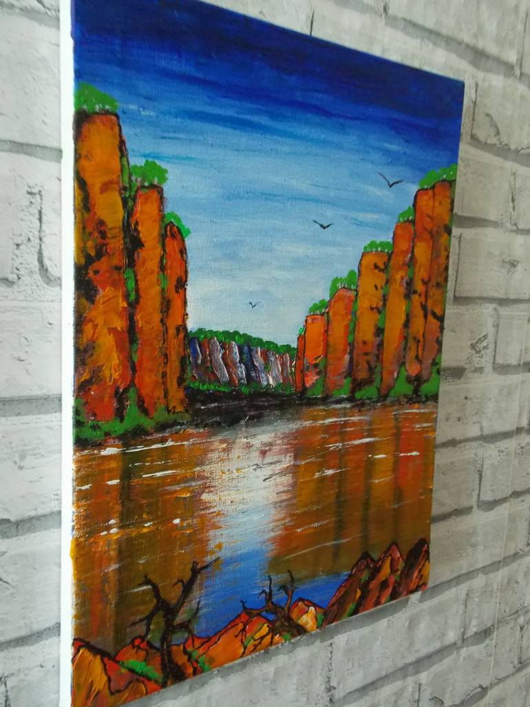 Original Expressionism Landscape Painting by George Hunter