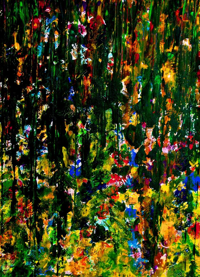 Jungle Vines Painting by George Hunter