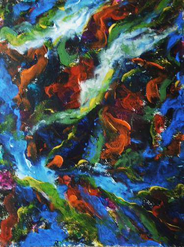 Original Abstract Paintings by George Hunter