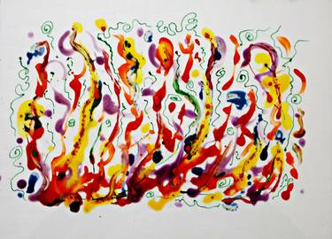 Print of Abstract Expressionism Abstract Paintings by George Hunter