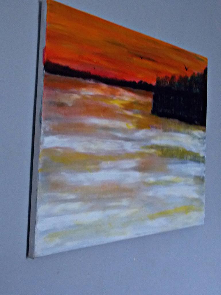 Original Expressionism Landscape Painting by George Hunter