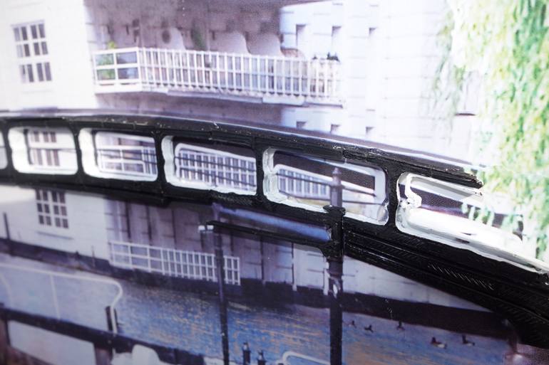 Original Contemporary Cities Mixed Media by Jacqui Harrison