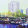 Alternative image to demonstrate how the colour of the water changes with the light.