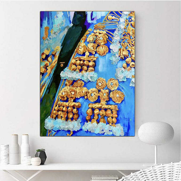 Original Contemporary Performing Arts Painting by Maite Rodriguez