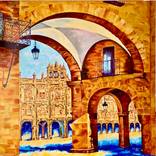 Plaza Mayor de Salamanca desde el Corrillo by Maite Rodriguez