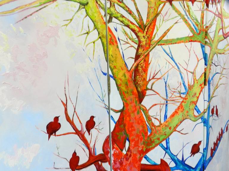Original Tree Painting by Maite Rodriguez