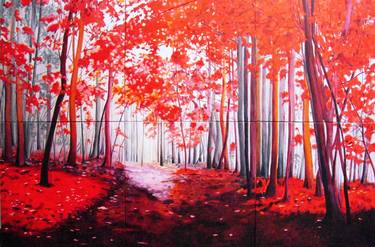 Original Nature Paintings by Maite Rodriguez