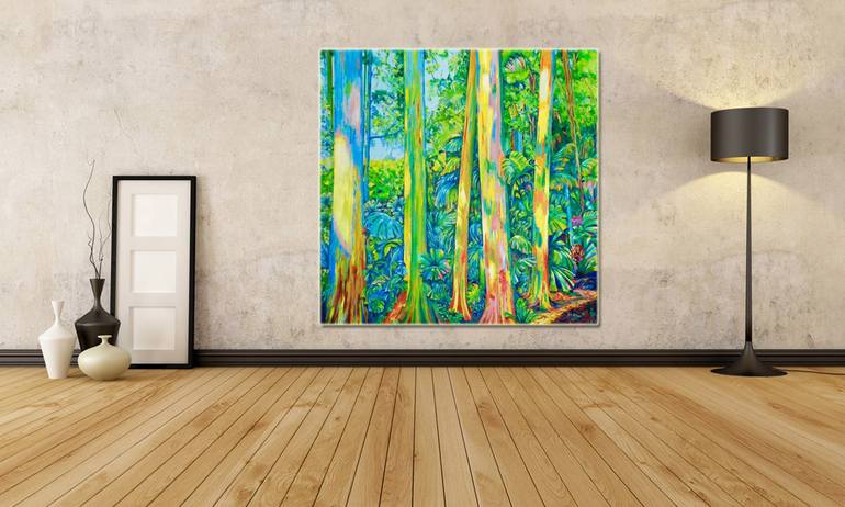 Original Modern Nature Painting by Maite Rodriguez