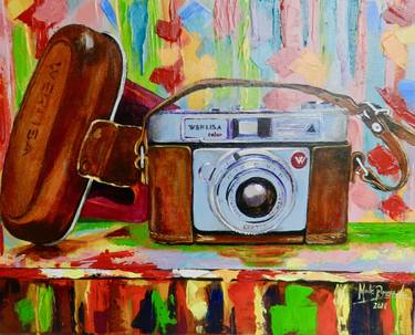 Print of Realism Still Life Paintings by Maite Rodriguez
