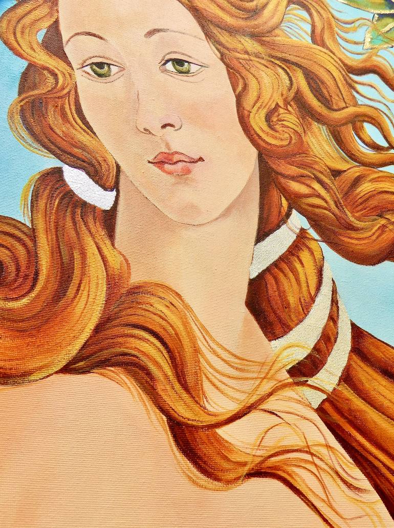 Original Fine Art Classical mythology Painting by Maite Rodriguez