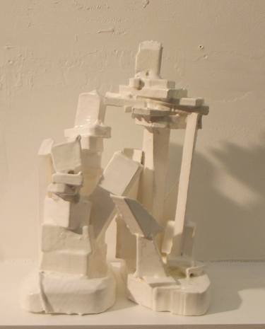 Print of Cubism People Sculpture by Alexander Croft