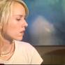 Naomi Watts in front of the 'Painting'
