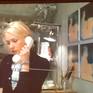The piece is hanging in Lila's (Naomi Watts) studio in the movie "Stay"
